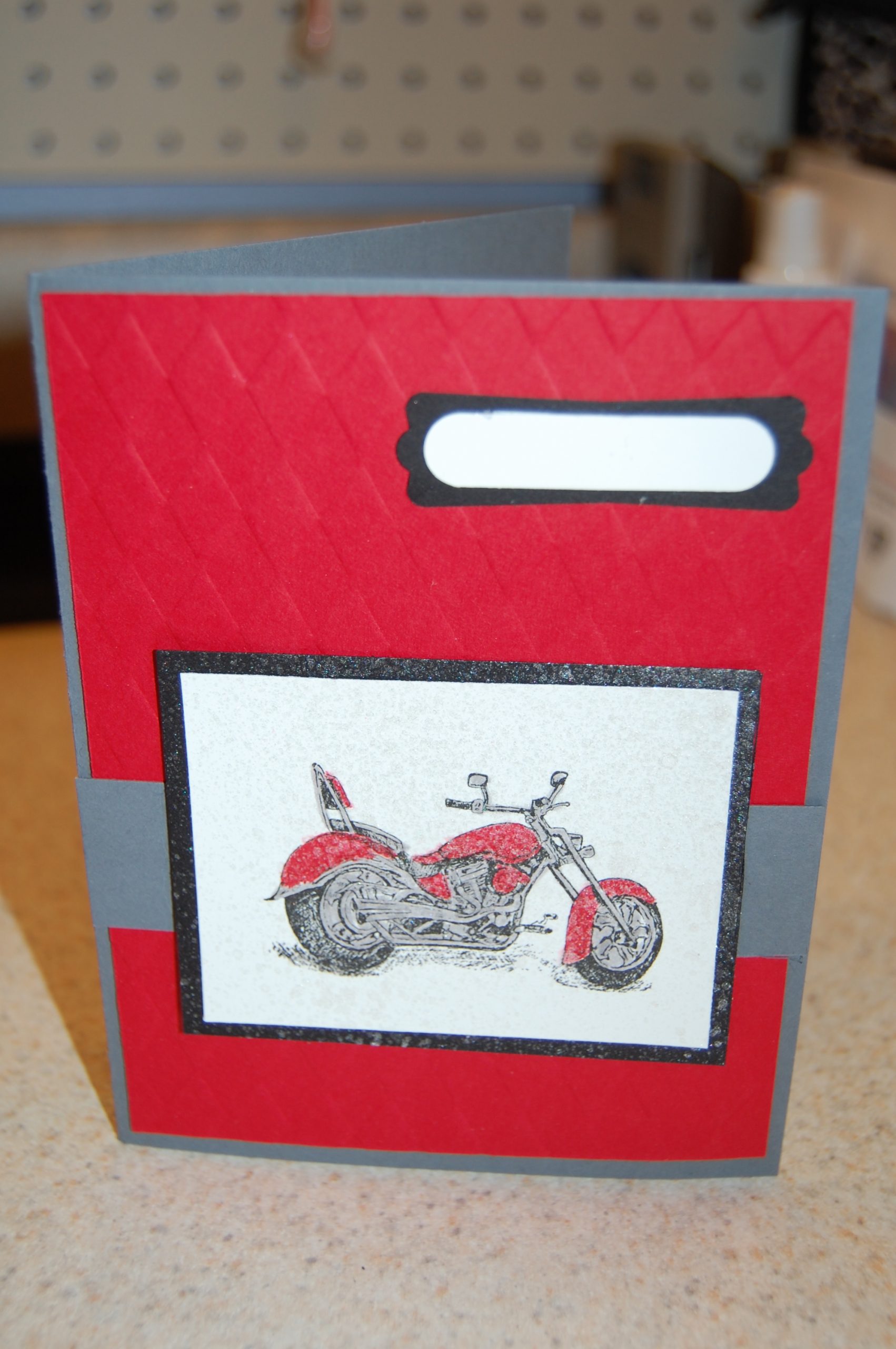 Stampin Up, motorcycle,