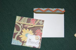 Greenhouse Gala designer paper, Perfect Punches, daffodil delight ribbon