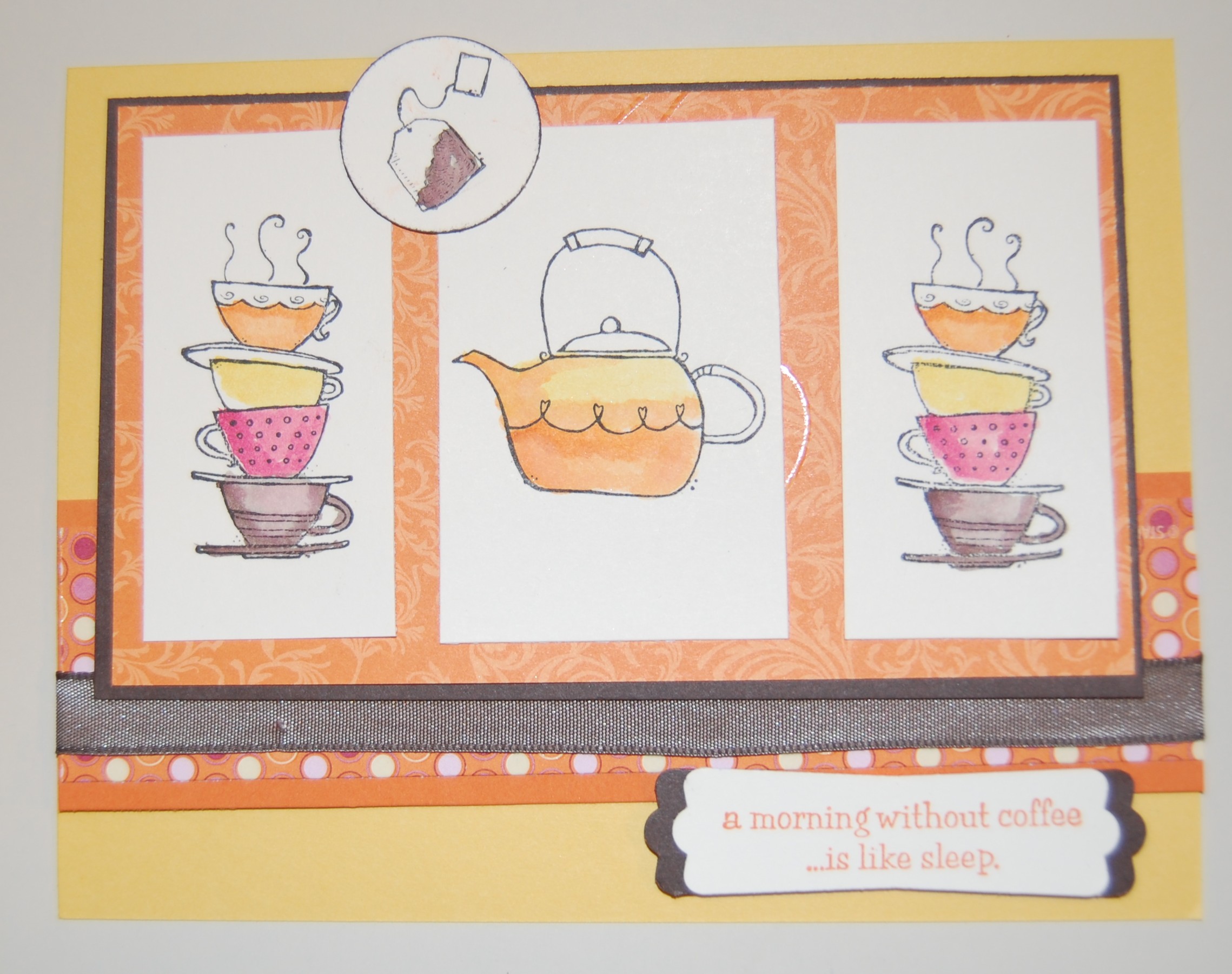 Morning Cup Stampin Up